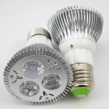 3X3 Вт 9 Вт с регулируемой яркостью E27 LED Light Par20 Светодиодные лампы E27 Par 20 Светодиодный прожектор Холодный Белый Теплый белый 100 В-240 В