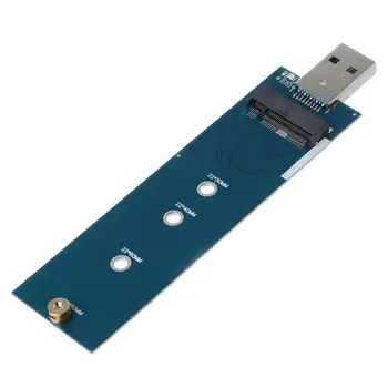 M.2 к USB-Адаптеру B Ключ M.2 SSD-адаптер USB 3.0 для 2280 M2 NGFF SSD-накопитель Адаптер Конвертер Карта Чтения SSD-накопителей