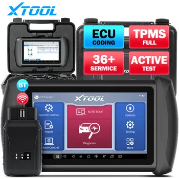 XTOOL InPlus IP819TP Bluetooth Сканер OBD2 Car Tpms Диагностические Инструменты Автомобильный Сканер Активный Тест Кодирования ECU D7 Обновление Версии