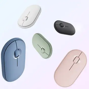 Беспроводная мышь Pebble Cute M350 2.4G для ноутбука MacBook PC, Bluetooth-мышь, двойной режим с USB-приемником, многоканальная офисная мышь