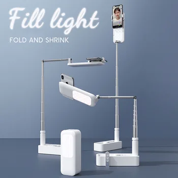 Держатель телефона Selfie Fill Light для видеоконференции Youtube Live Портативный держатель-подставка для iPhone 14 Pro Max Xiaomi Huawei