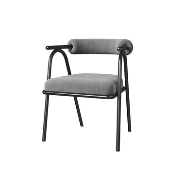 Обеденный стул в Скандинавском стиле, Роскошный акцент для гостиной, Мобильные Дизайнерские Офисные кресла для игр, Винтажная Мебель для дома Sedie Moderne Pranzo