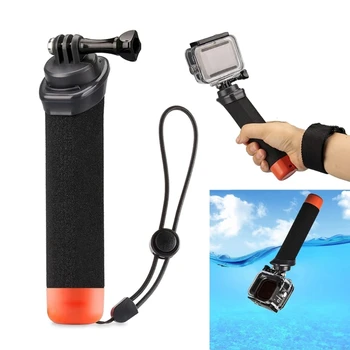 Плавающая рукоятка камеры для экшн-камер Gopro Hero 10 9 8 7 6, Прямая поставка для водных видов спорта