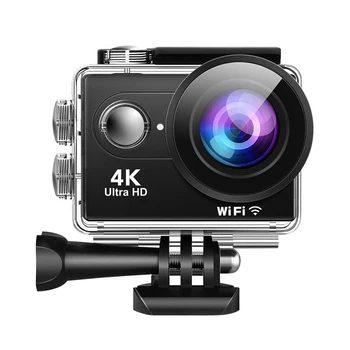 Экшн-камера 4K 60 Кадров В секунду WiFi Ultra HD Водонепроницаемая Подводная EIS С Защитой От встряхивания Спортивная Камера Видеозапись Для Дайвинга На открытом Воздухе