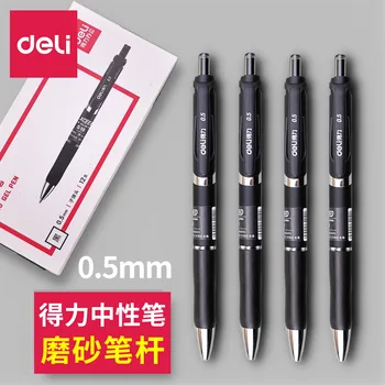 Эффективные канцелярские принадлежности S10 press neutral pen матовая ручка 0,5 м с пулевидной головкой, сменная черная угольная ручка, ручка для подписи, классные ручки